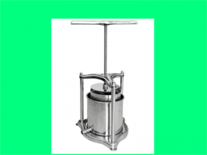 Vigo Stainless Steel 5 litre Beam Press